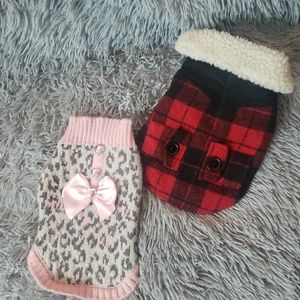 PET | XS Female Dog Sweater/Coat Bundle!